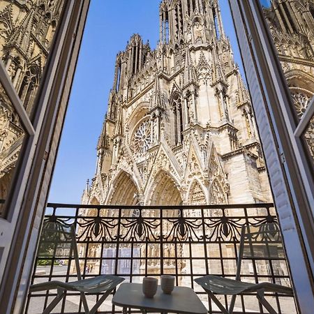 Appartamento Au Pied De La Cathedrale #Vuemagique Reims Esterno foto