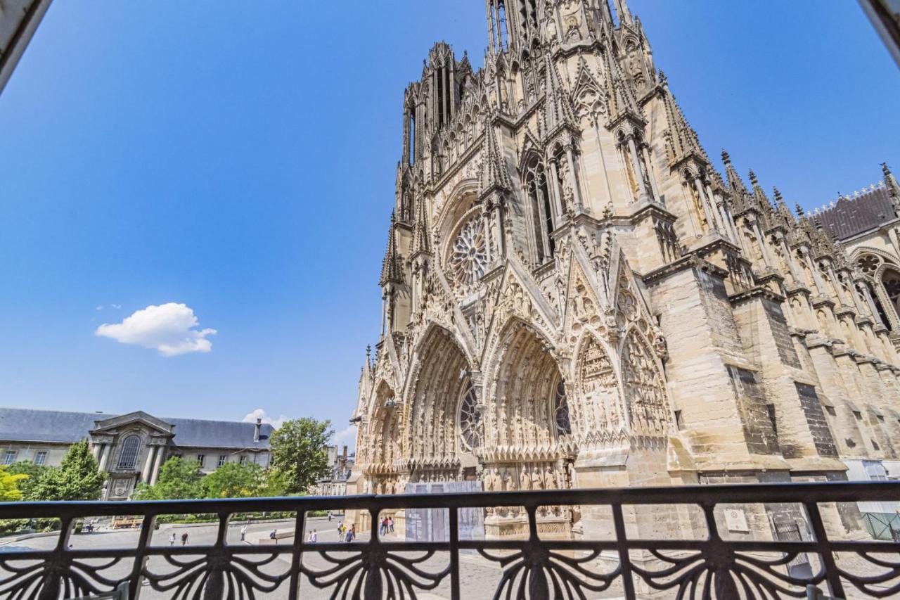 Appartamento Au Pied De La Cathedrale #Vuemagique Reims Esterno foto